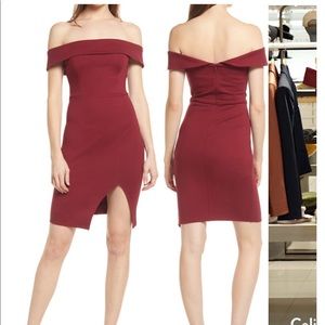 Lulus Way of Love Off the Shoulder dress